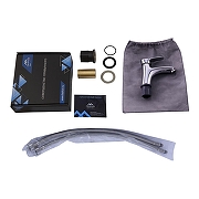 Смеситель для раковины Fashun A1028 цвет Хром-1