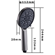 Ручной душ Fashun A019-17 цвет Графит-2