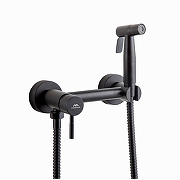 Гигиенический душ со смесителем Fashun A57503-7 цвет Черный матовый