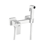 Гигиенический душ со смесителем Fashun A57504-8 цвет Белый матовый