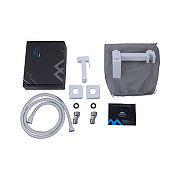 Гигиенический душ со смесителем Fashun A57504-8 цвет Белый матовый-1