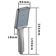 Ручной душ Fashun N024 цвет Серый-1