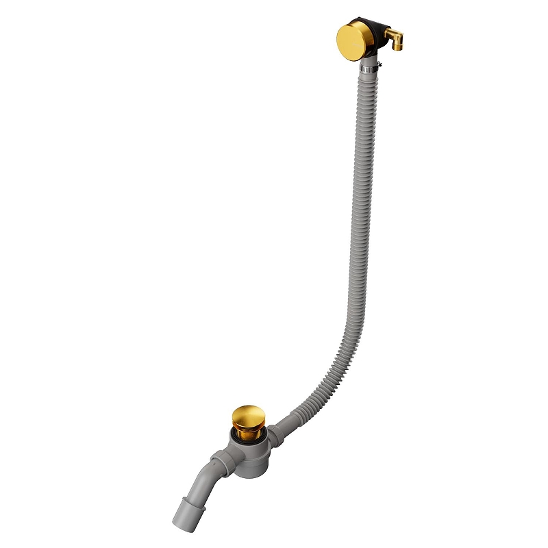 Слив-перелив Whitecross Fill D1102GLB click-clack с наливом 