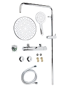 Душевая система Agger Easy A3151200 с термостатом цвет Хром-5