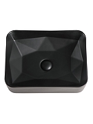 Тумба с раковиной Orange Otto 75 Ot-75TuMDF+B02-460MB подвесная цвет Белый глянец-4