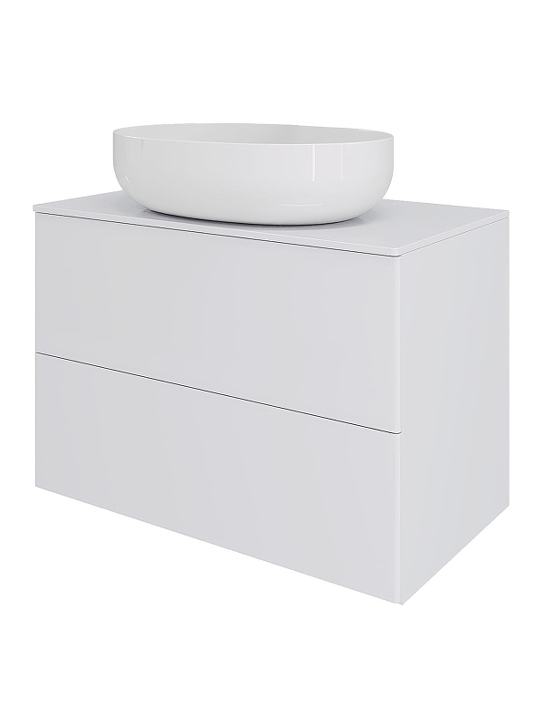 Тумба с раковиной Orange Otto 75 Ot-75TuMDF+B05-520W подвесная 