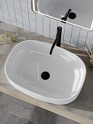 Донный клапан Agger AX00444 click-clack цвет Черный матовый-1