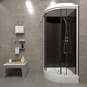 Душевая кабина ARAGUT Black 88х88 Щ0000066415 без гидромассажа-3