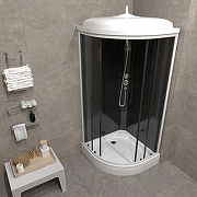 Душевая кабина ARAGUT Black 88х88 Щ0000066415 без гидромассажа-4