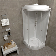 Душевая кабина ARAGUT White 88х88 Щ0000066416 без гидромассажа-4