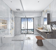 Керамогранит ITC Ceramic AGATE Green Polished Зеленый Полированный 60x120 см-6