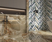 Керамогранит ITC Ceramic AGATE Dark Polished Серый Полированный 60x120 см-2