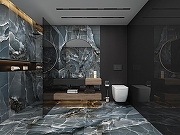 Керамогранит ITC Ceramic AGATE Sabble Polished Серый Полированный 60x120 см-10