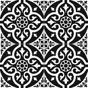 Керамогранит Prissmacer CHESTER Black Pre. Черный Матовый 45x45 см