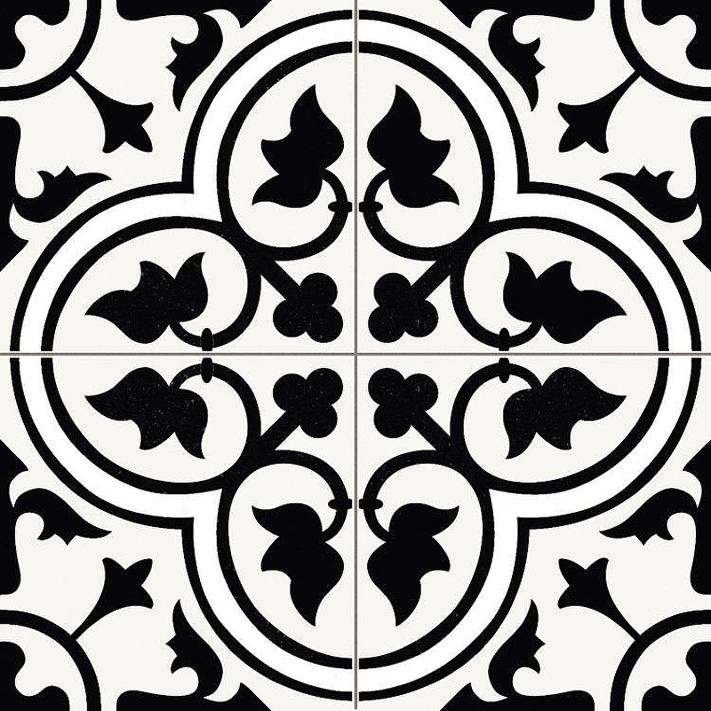 Керамогранит Prissmacer DOVER Black Pre. Черный Матовый 