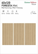 Керамогранит ITC Ceramic FORESTA MAGICA Miel Matt+Carving Бежевый Карвинг 60x120 см-6