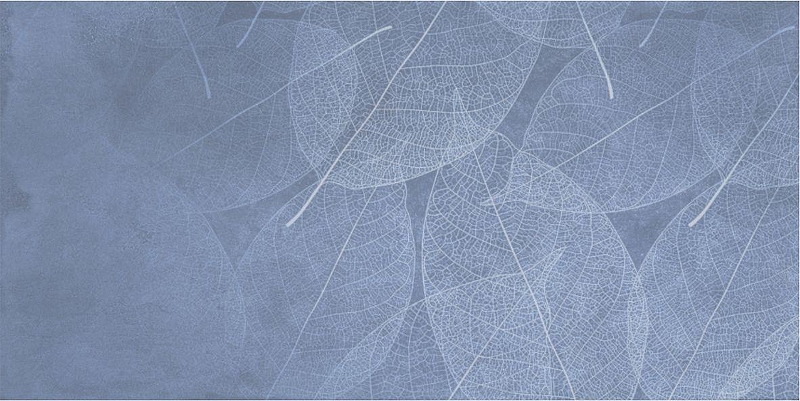 Керамогранит Infinity Ceramica ELEGANZA Blu Arte Carving Синий Карвинг 