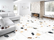 Керамогранит Infinity Ceramica FELICE Bianco Matt+Carving Многоцветный Карвинг 60x120 см-1