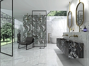 Керамогранит ITC Ceramic PAOLA Bianco Polished Белый Полированный 60x120 см-2