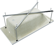 Акриловая ванна ARAGUT Нева 140х70 Щ0000072236 цвет Белый-3