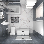 Акриловая ванна ARAGUT Кама 120х70 Щ0000063258 цвет Белый-4