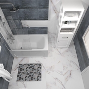 Акриловая ванна ARAGUT Кама 140х70 Щ0000063260 цвет Белый-5