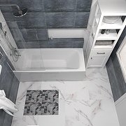 Акриловая ванна ARAGUT Кама 170х70 Щ0000063263 цвет Белый-9