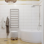 Акриловая ванна ARAGUT Эльтон 120х120 Щ0000063301 цвет Белый-4