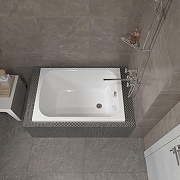 Акриловая ванна ARAGUT Классик 110х70 Щ0000073328 цвет Белый-3