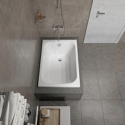 Акриловая ванна ARAGUT Классик 110х70 Щ0000073328 цвет Белый-4