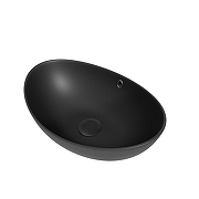 Раковина-чаша Corpa Nera Rossini 60 CN50497 цвет Черный матовый-3