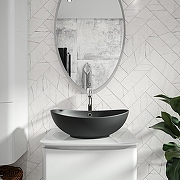 Раковина-чаша Corpa Nera Rossini 60 CN50497 цвет Черный матовый-5