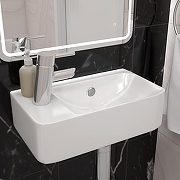 Раковина Corpa Nera Longo 45 L CN50901 цвет Белый-4