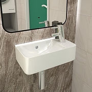 Раковина Corpa Nera Longo 45 R CN50903 цвет Белый-3