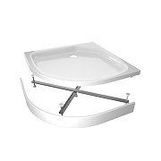 Акриловый поддон для душа ARAGUT 90х90 Щ0000063324 цвет Белый-3