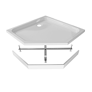 Акриловый поддон для душа ARAGUT 100х100 Щ0000063331 цвет Белый-1