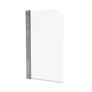 Шторка на ванну ARAGUT SL-хром 75х140 Щ0000067925 профиль Хром стекло прозрачное-1