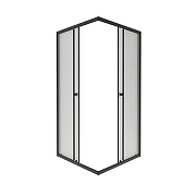 Душевой уголок ARAGUT Бетта-БВ 90х90 Щ0000067943 профиль Черный матовый стекло матовое-5