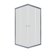 Душевой уголок ARAGUT Бетта-хром 80х80 Щ0000067972 профиль Хром стекло прозрачное-5