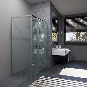 Душевой уголок ARAGUT Бетта-хром 120х80 Щ0000067971 профиль Хром стекло прозрачное-3