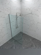 Душевая перегородка ARAGUT Walk-In100х200 Щ0000074496 профиль Хром стекло прозрачное-3