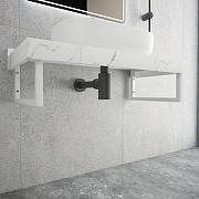 Сифон для раковины Corpa Nera CN140200 цвет Серый матовый-3