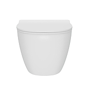 Унитаз Corpa Nera Bosso S CN40112 подвесной цвет Белый с сиденьем Микролифт-3