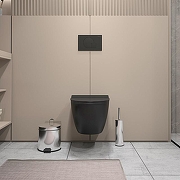 Унитаз Corpa Nera Bosso CN40114 подвесной цвет Черный матовый с сиденьем Микролифт-6