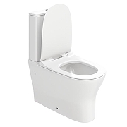 Унитаз компакт Corpa Nera Paganini CN40801 цвет Белый с бачком и сиденьем Микролифт-2