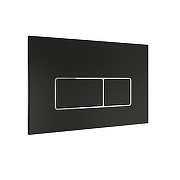 Кнопка смыва для инсталляции Corpa Nera Grossi CN70205 цвет Черный матовый Хром-1