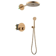 Душевая система Timo Saona SX-2308/19SM с термостатом цвет Розовое золото