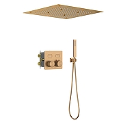 Душевая система Timo Petruma SX-5209/19SM с термостатом цвет Розовое золото