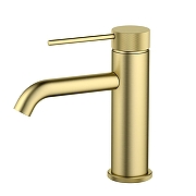 Смеситель для раковины Timo Saona 2461/17F цвет Золото матовое