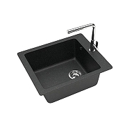 Кухонная мойка Maretti Kitchen MR425-BL цвет Черный-1